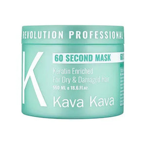 מסכת שיער 60 שניות 550 מ״ל | Kava Kava – תמונת אריזת המוצר