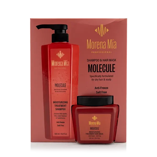 מורנה מיה שמפו ומסכה סדרת מולקולה - Morena Mia, יופילי