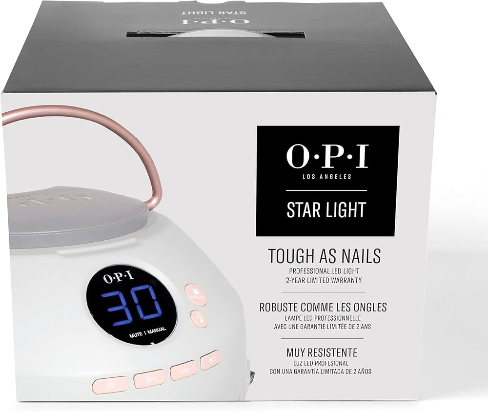 OPI מנורת ייבוש משולב OPI STAR LIGHT, יופילי