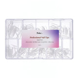 טיפסים מקצועיים שקופים Square 504 יח׳ | Buba Nail System