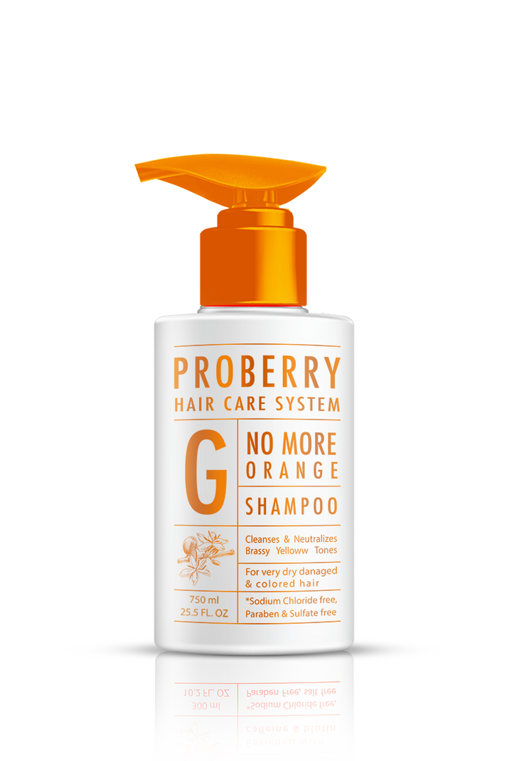 Шампунь для волос Probri для идеального мытья и нейтрализации оранжевого оттенка 300 мл