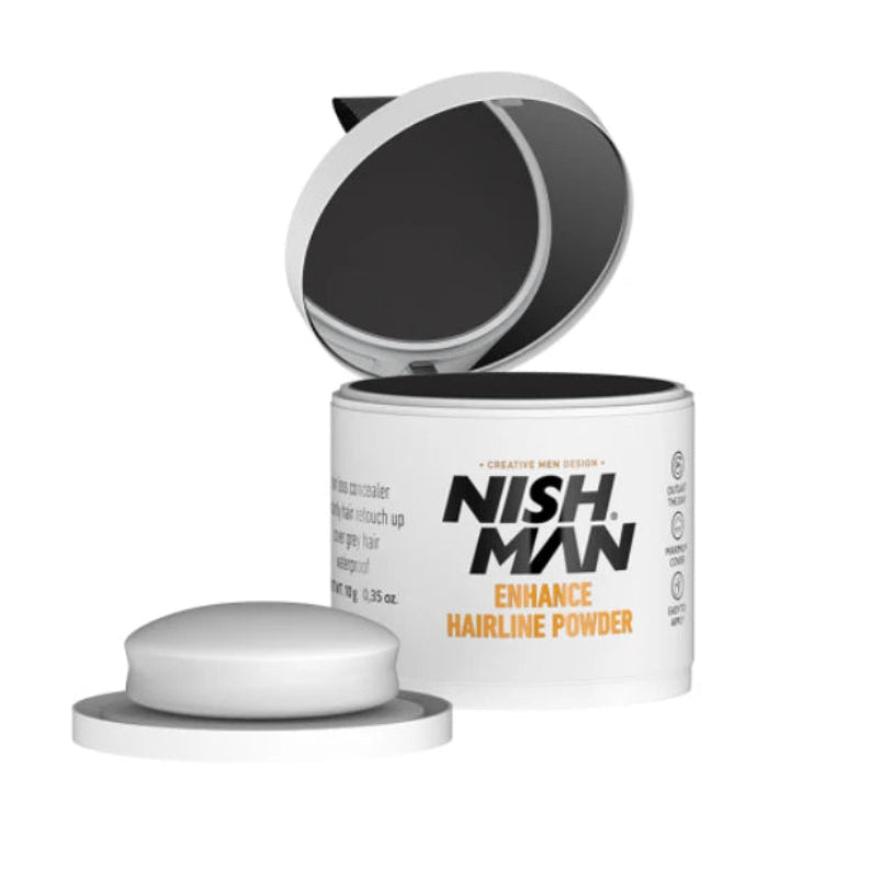 אבקה לשיפור קו השיער של נישמן 10 גרם Nishman