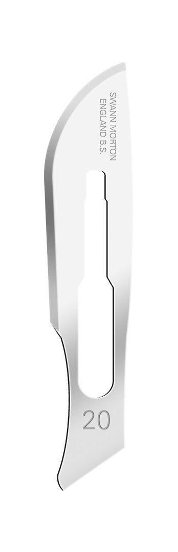 סכינים סקלפל מספר 20– סוואן מורטון - Swann Morton