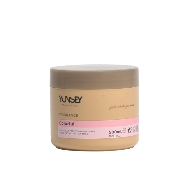 Yunsey - מסכת טיפולית לשיער צבוע 500 מ"ל - יונסאי