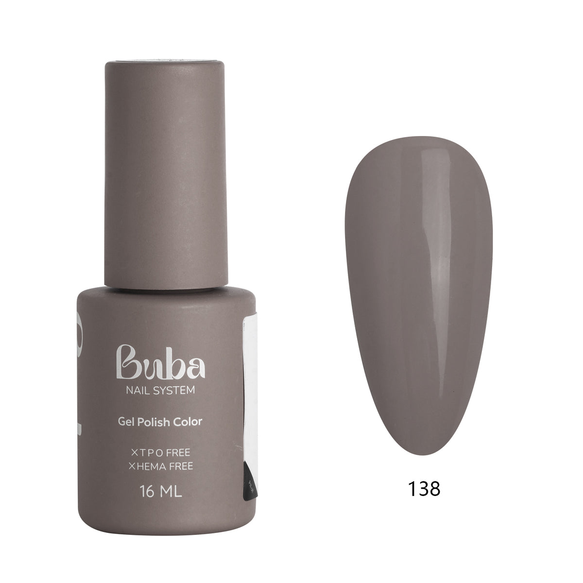 בובה לק ג'ל גוון -138 - BUBA