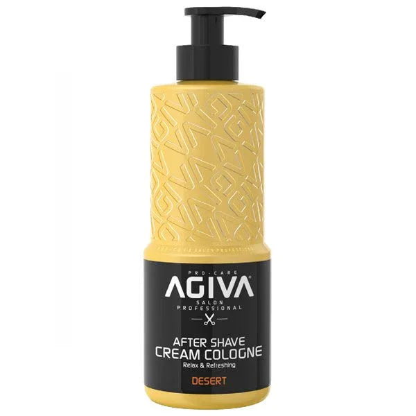 קרם לאחר גילוח אגיבה Agiva 400 מ"ל בניחוח Desert, יופילי