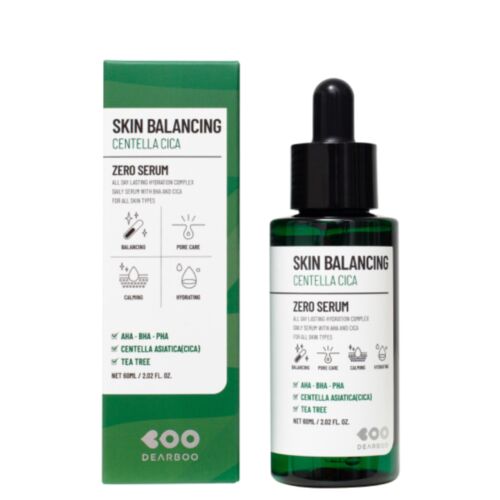 סרום לפנים ZERO להרגעת הנקבוביות 60 מ"ל - DEARBOO