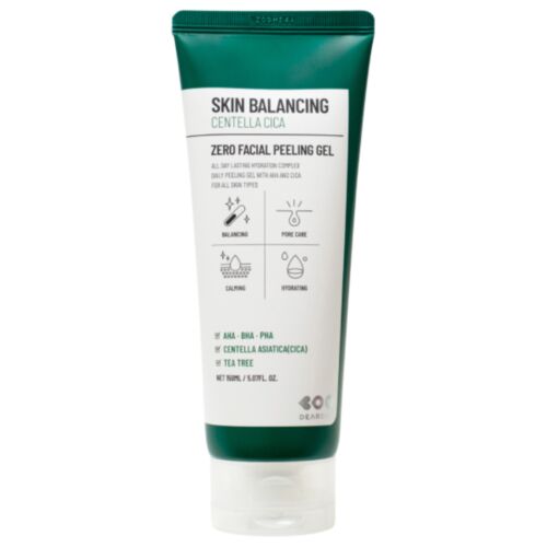 ג'ל פילינג לפנים ZERO לכל סוגי העור 50 מ"ל - DEARBOO