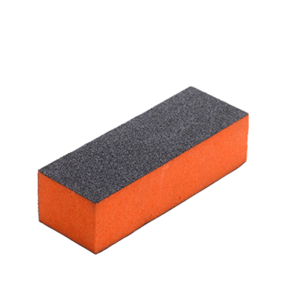 בלוק לשיוף ציפורניים בצבע כתום שחור, יופילי