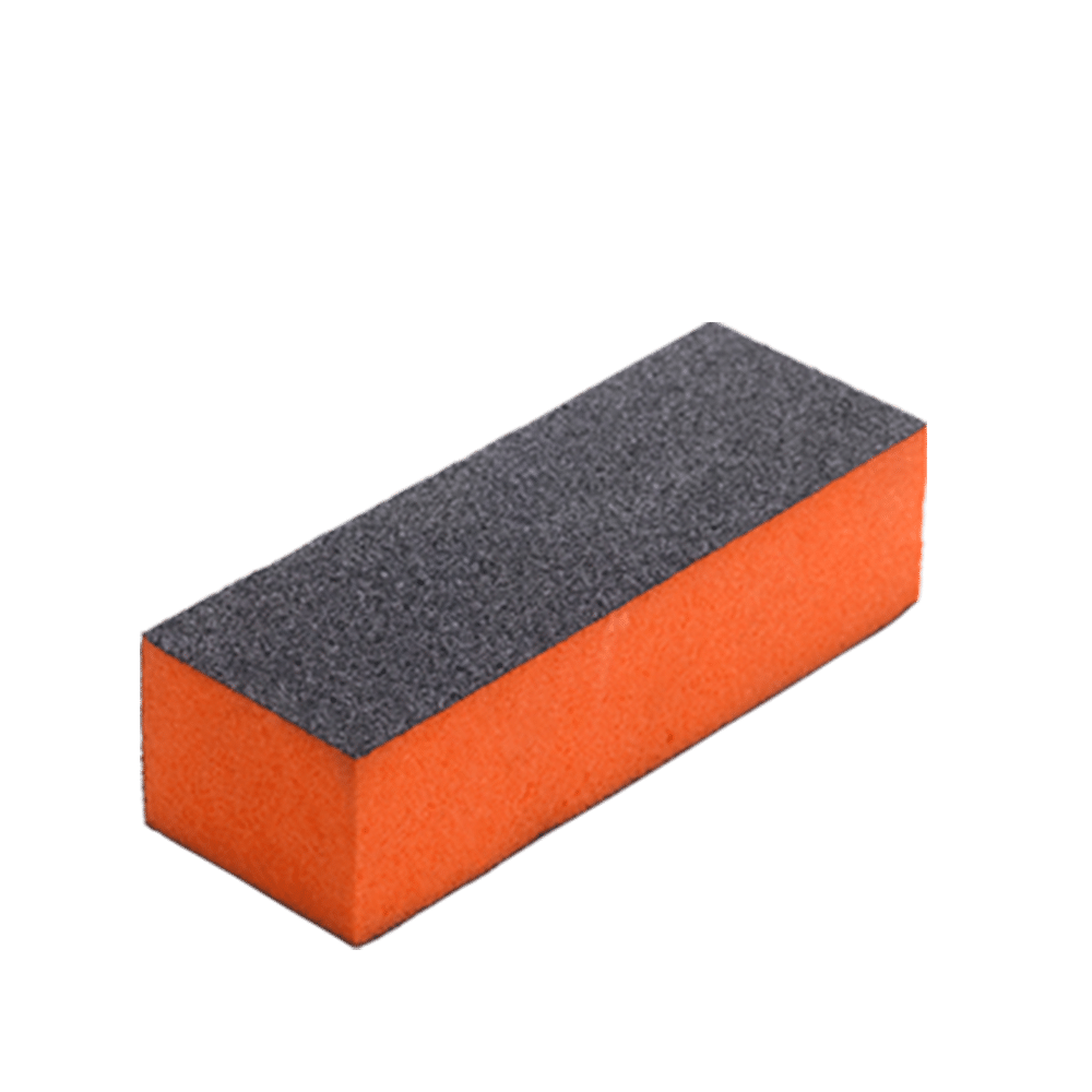 בלוק לשיוף ציפורניים בצבע כתום שחור, יופילי