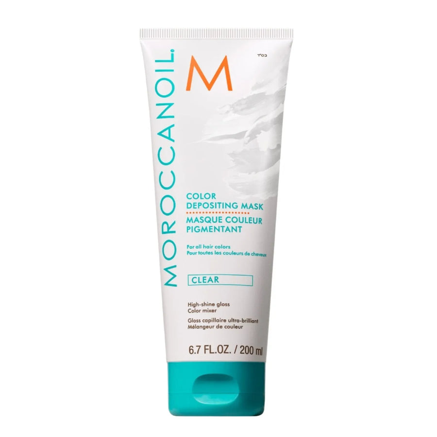 מרוקן אויל Moroccanoil מסכת צבע זמני שקופה (Clear)- להגברת הברק בשיער 200 מ"ל, יופילי