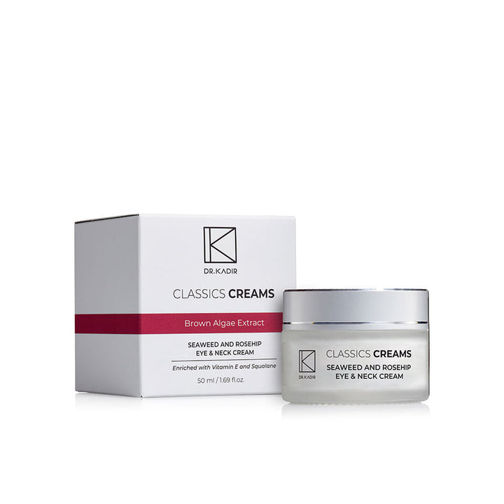 דר כדיר קרם עיניים וצוואר אצות ים עם רוז היפ 30 מ"ל