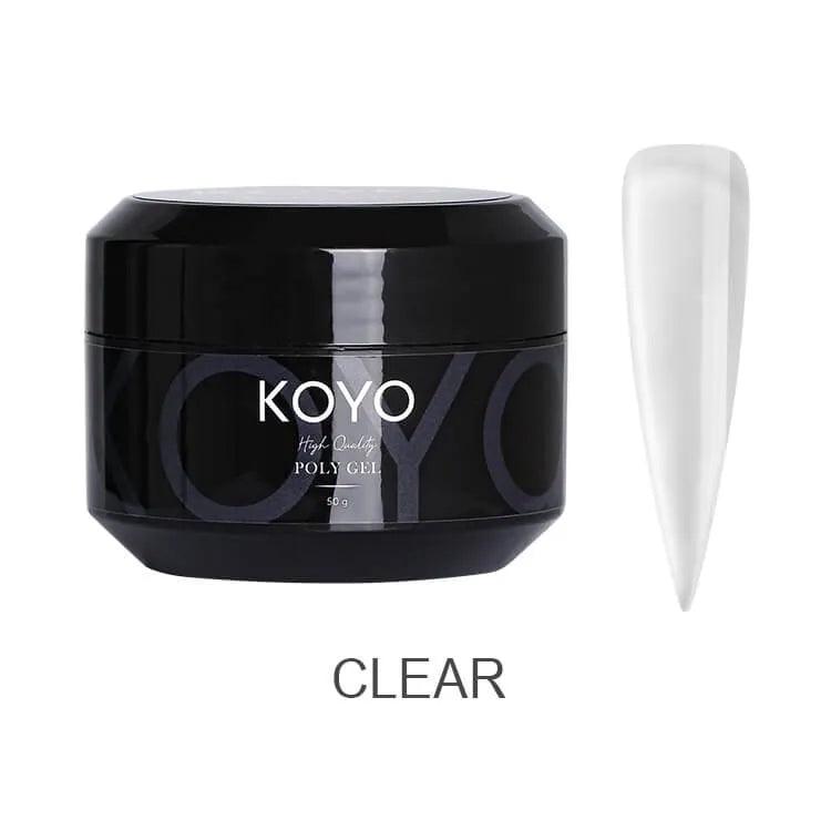 קויו - KOYO פוליג'ל 50 מ"ל Clear, יופילי