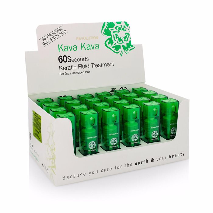 Kava Kava 60 Seconds Keratin Hair Fluid Treatment 10ml