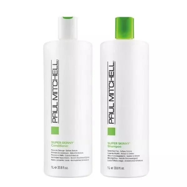 פול מיטשל ערכת שמפו ומרכך סופר סקיני ליטר - יופילי