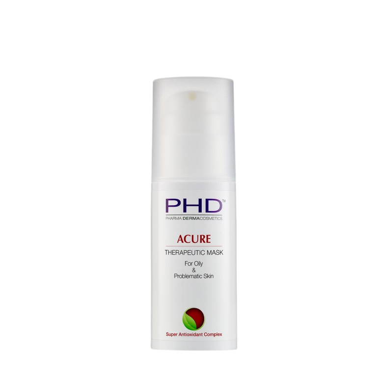 מסכה טיפולית Acure לעור שמן ובעייתי 100 מ״ל PHD