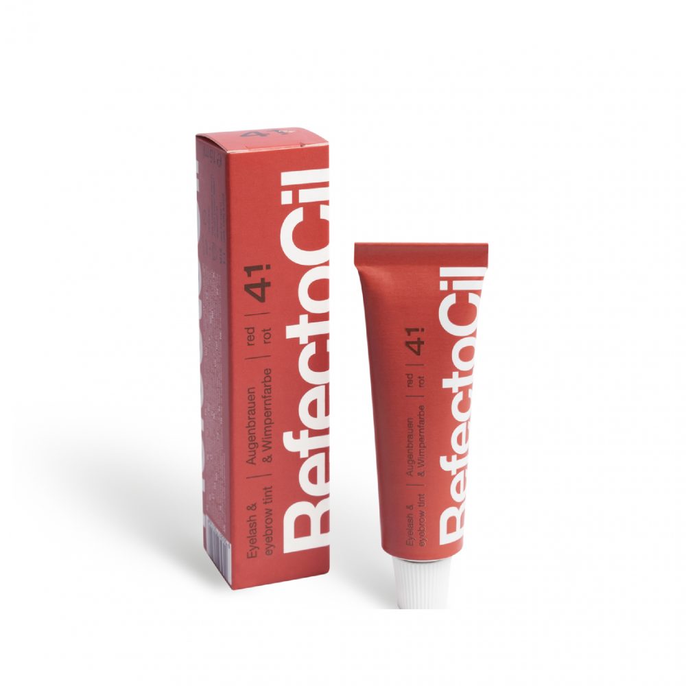Refractosyl Hot Red Color (4.1 No) for Eyebrow and Eyelash Styling 15 ml