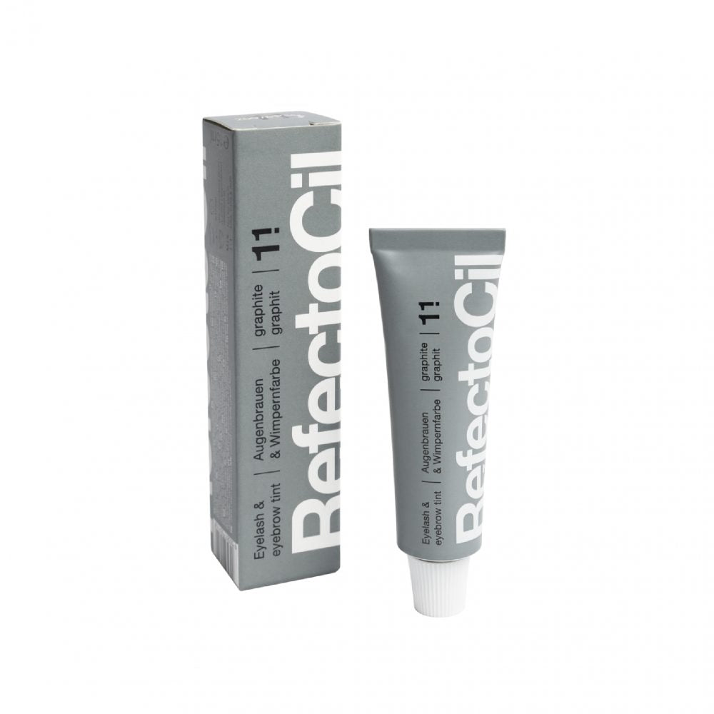 Refractosil Silver Gray (Graphite) Color (1.1 No) for Eyebrow and Eyelash Design 15 ml