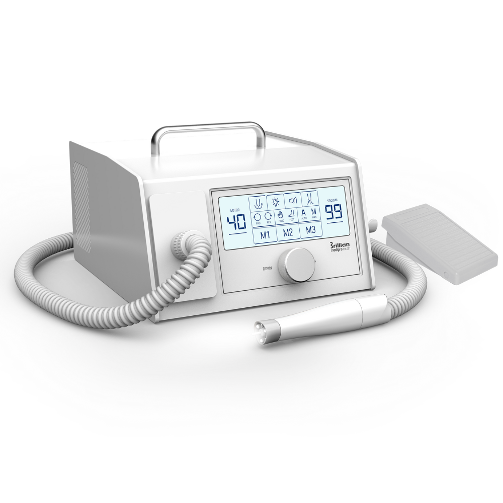 מכונת שיוף שואב המובנה – MEDIRPO Touch, יופילי