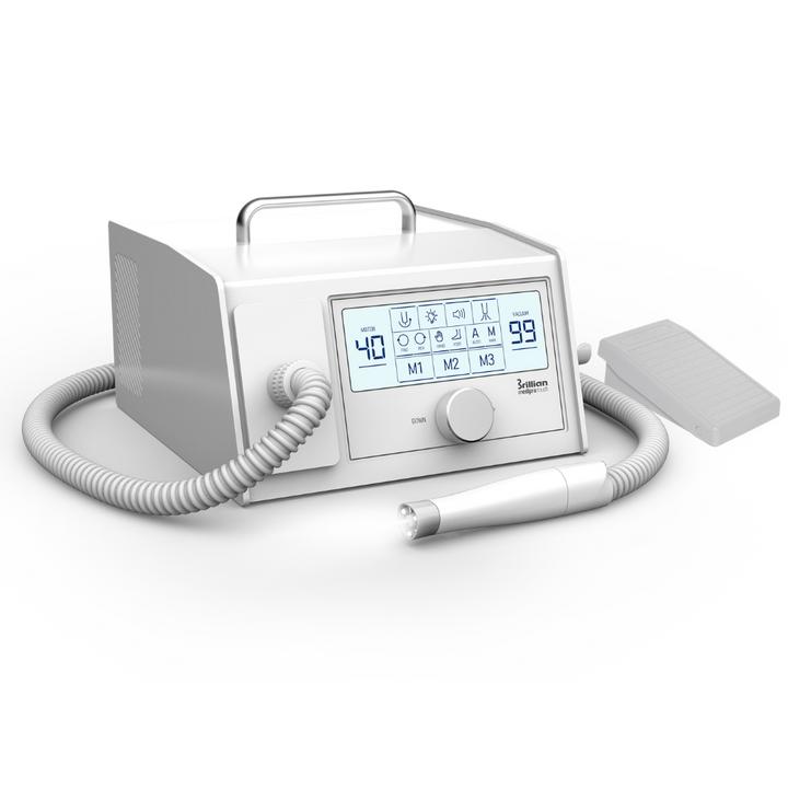 מכונת שיוף שואב המובנה – MEDIRPO Touch, יופילי