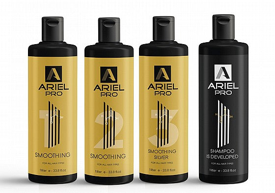 ArielPRO Organic hair smoothing 1 liter silver (for dyed hair) 