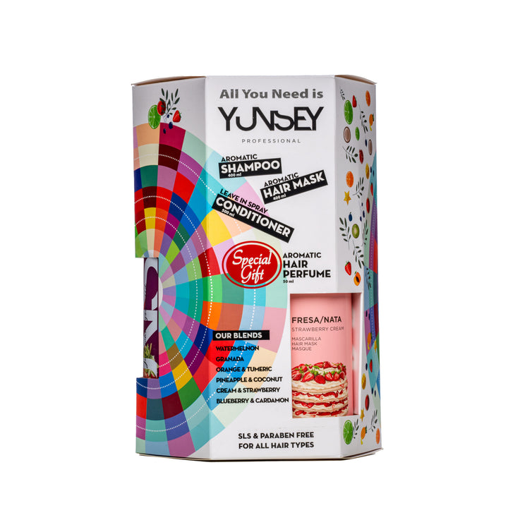 Yunsey - שמפו ארומטי ריחני לכל סוגי השיער - יונסאי, יופילי