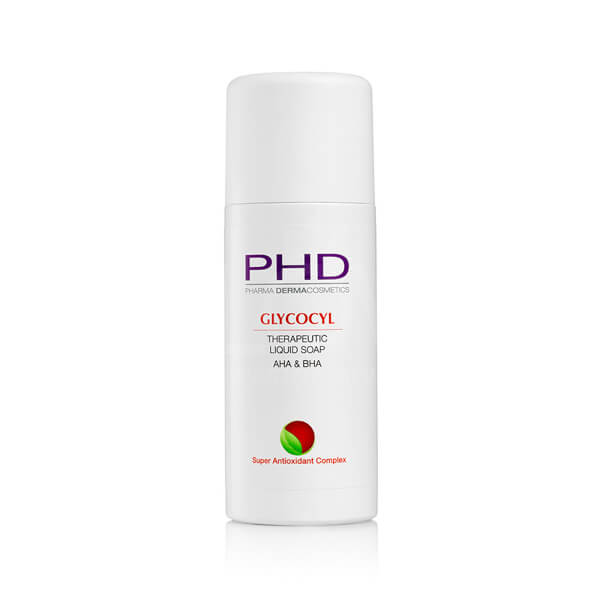 סבון פילינג טיפולי Glycocyl AHA & BHA ‏500 מ״ל PHD
