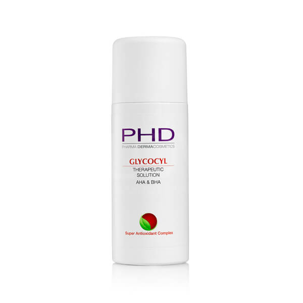 תמיסת פילינג טיפולית Glycocyl AHA & BHA ‏500 מ״ל PHD