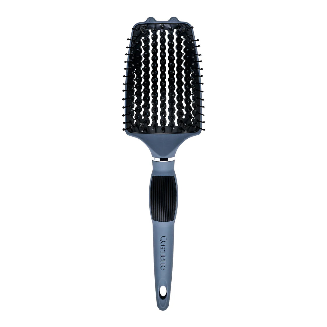 LILY BRUSH Ceramic Detangling Brush Hairless - QARNETTE