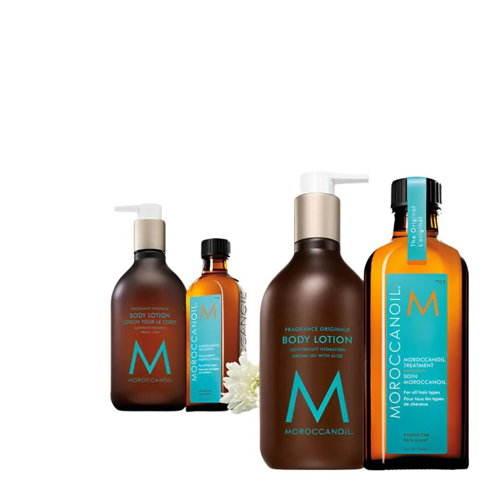 מרוקן אויל Moroccanoil מארז חלומי לשיער ולגוף, יופילי