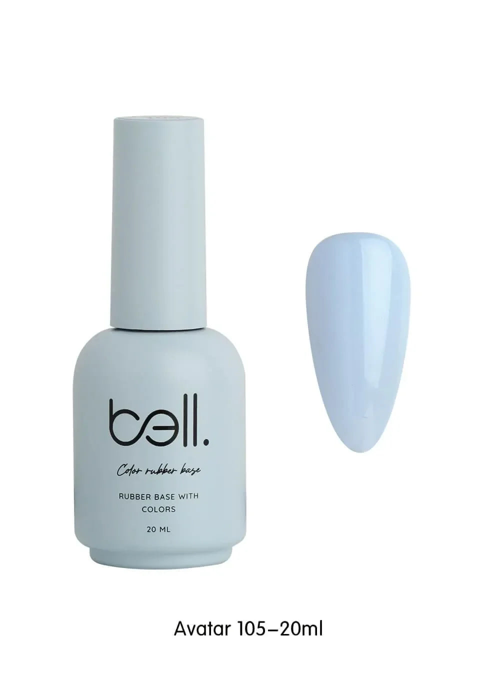 בל לק ג'ל בסיס עם צבע 105, יופילי