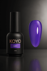 לק ג׳ל ויטראז׳ גוון G001, 20 מ״ל | KOYO