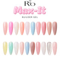 MAX-IT Builder Gel מבית RIO | ג׳ל בנייה מקצועי 50 גרם – ללא HEMA וללא TPO