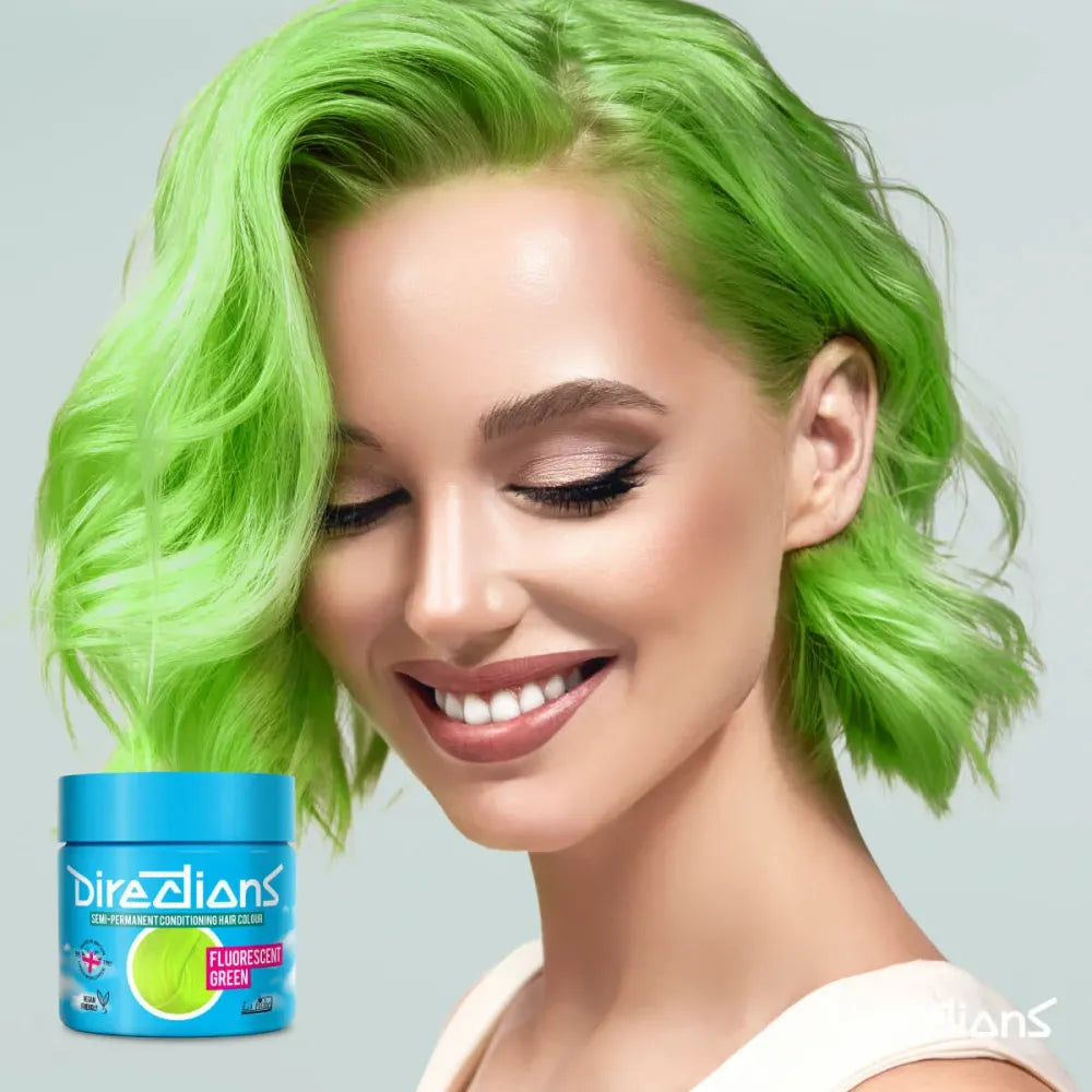 צבע שיער לה ריץ' Directions Fluorescent Green 100 מ״ל