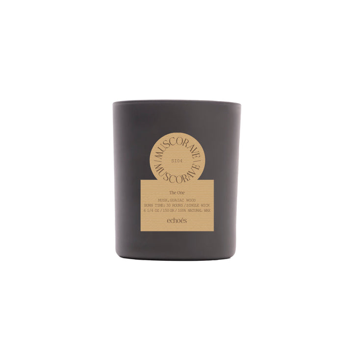 Ароматическая свеча Excito Musk из натуральных материалов 150г