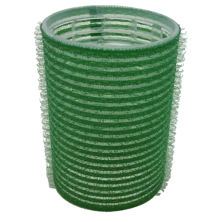 רולים לשיער וולקרו 50 ירוק/ורוד גדול (10 יח') - יופילי