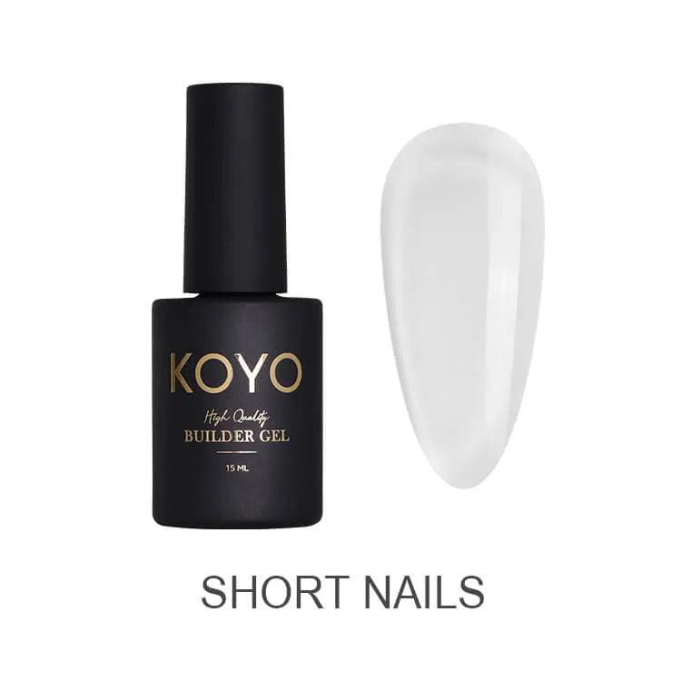 קויו - KOYO ג’ל בנייה 15 מ"ל Short Nails