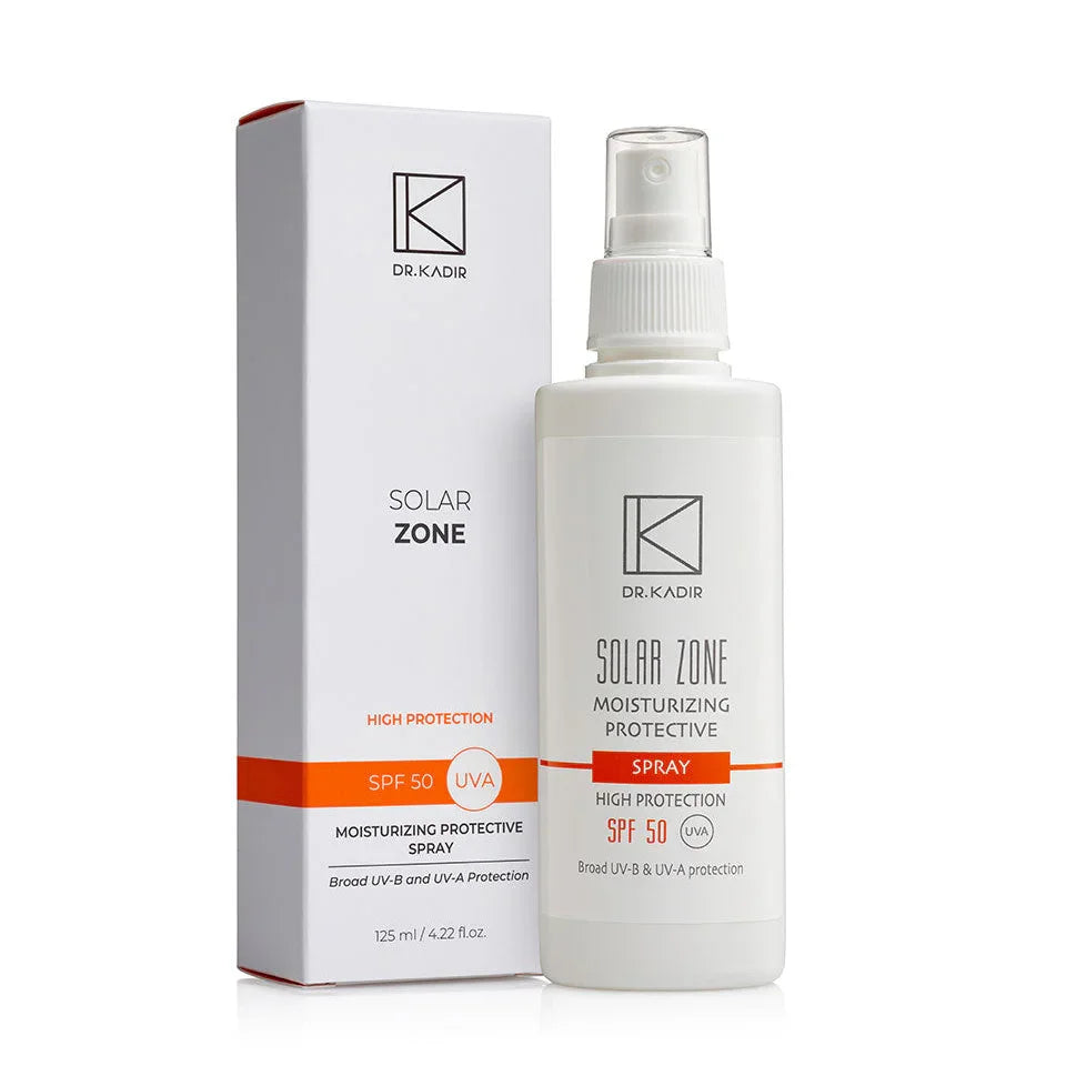 דר כדיר תרסיס לחות עם הגנה מוגברת SPF 50 125 מ"ל, יופילי