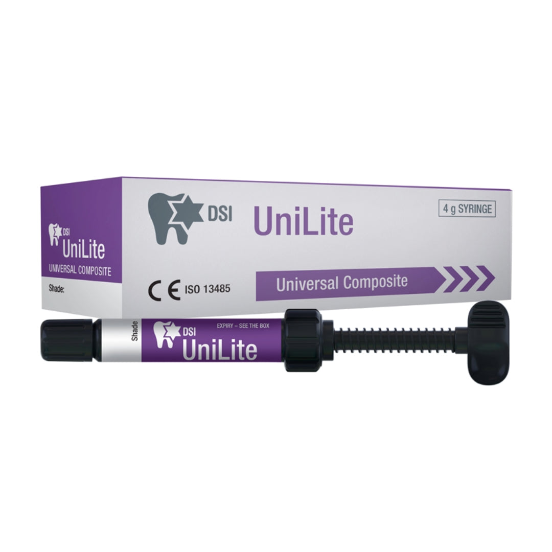 קומפוזיט אוניברסלי מוקשה אור לציפורן חודרנית מזרק 4 גרם DSI Podo