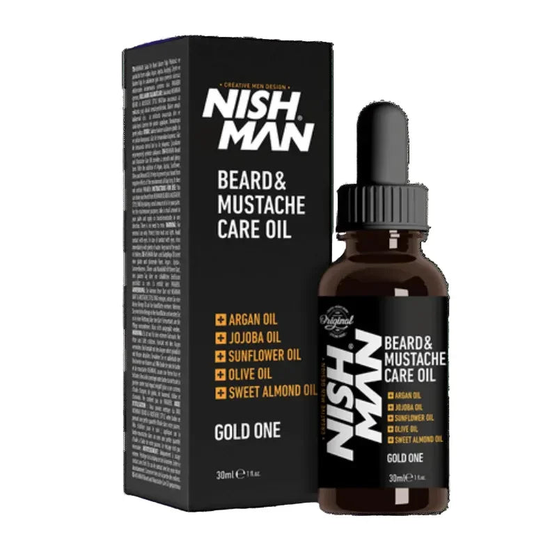 שמן טיפוח מעושר לזקן ושפם של נישמן 30 מ"ל Nishman, יופילי