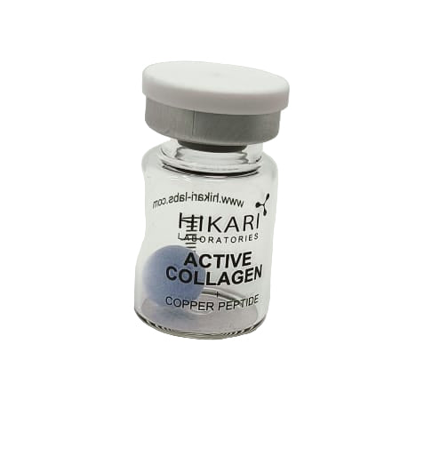 HIKARI ACTIVE COLLAGEN – כדורי קולגן פעילים (Copper Peptide) 10 יח, יופילי