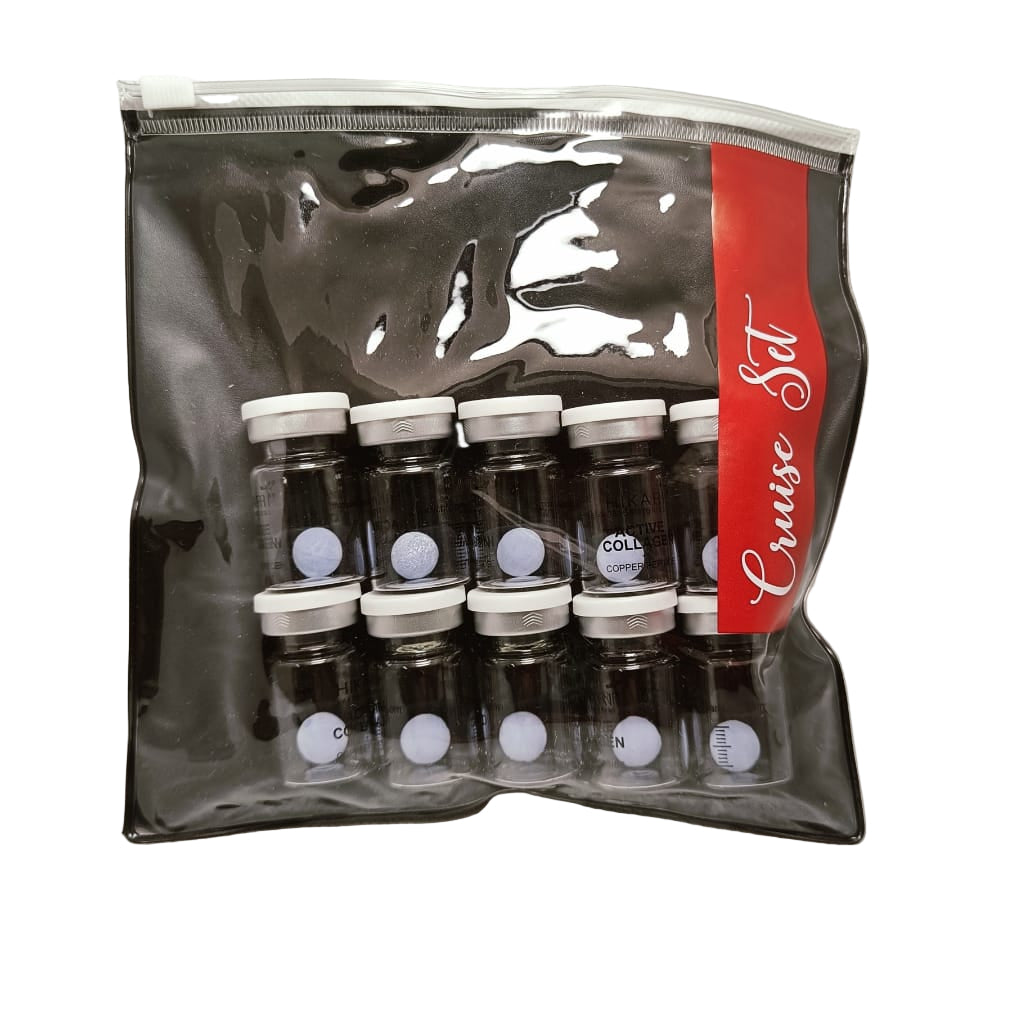 HIKARI ACTIVE COLLAGEN – כדורי קולגן פעילים (Copper Peptide) 10 יח, יופילי