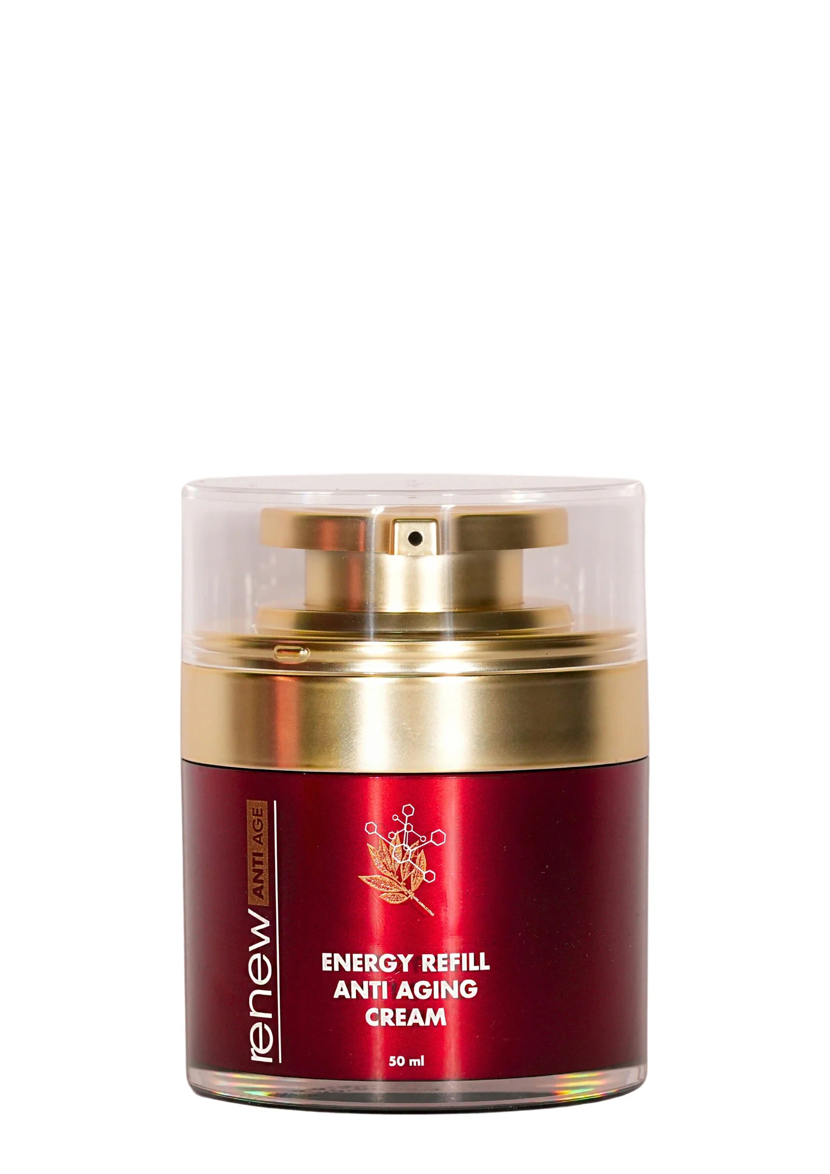 קרם הזנה פעיל אנטי־אייג׳ינג 50 מ״ל | Renew Cosmetics – תמונת אריזת המוצר