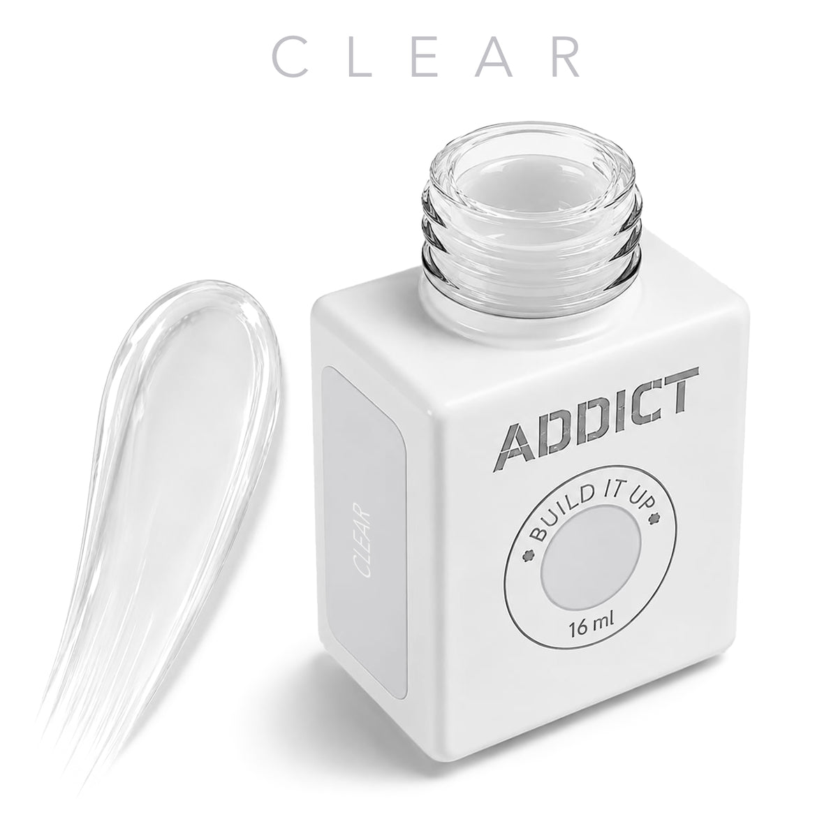 ג'ל בנייה Build It Up בגוון Clear 16 מ"ל | Addict