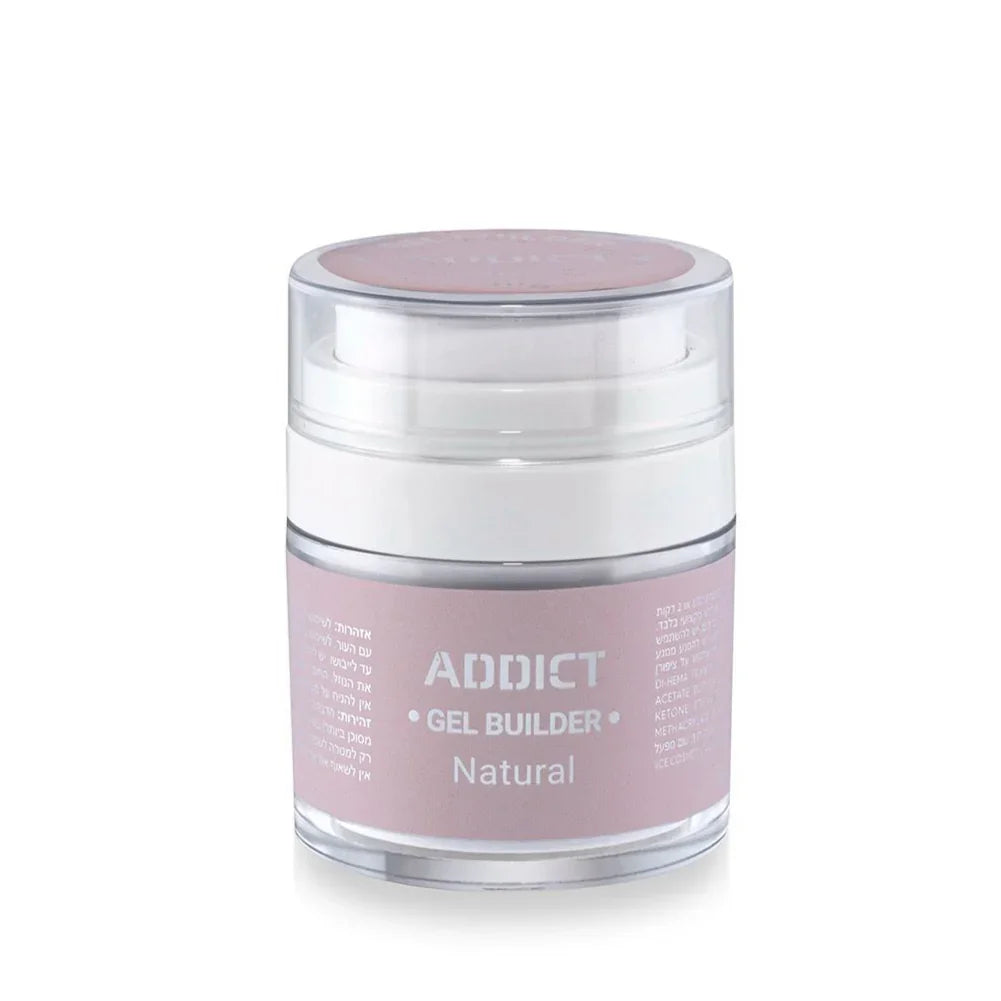 אדיקט ג'ל בניה 30 Natural מ"ל - Addict, יופילי