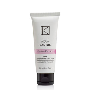מסכת חימר Aqua Cactus לעור מעורב עד שמן 50 מ״ל | Dr Kadir – תמונה נוספת של אריזת המוצר