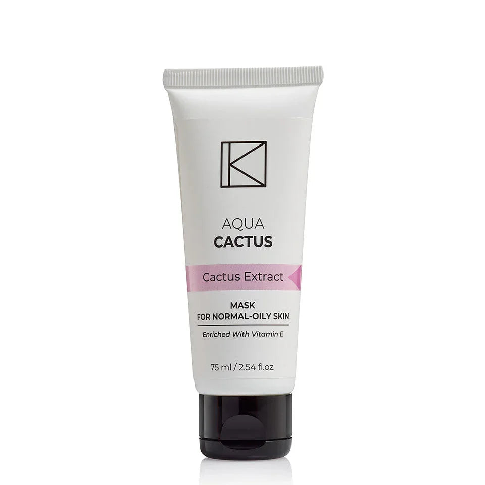 מסכת חימר Aqua Cactus לעור מעורב עד שמן 50 מ״ל | Dr Kadir – תמונה נוספת של אריזת המוצר