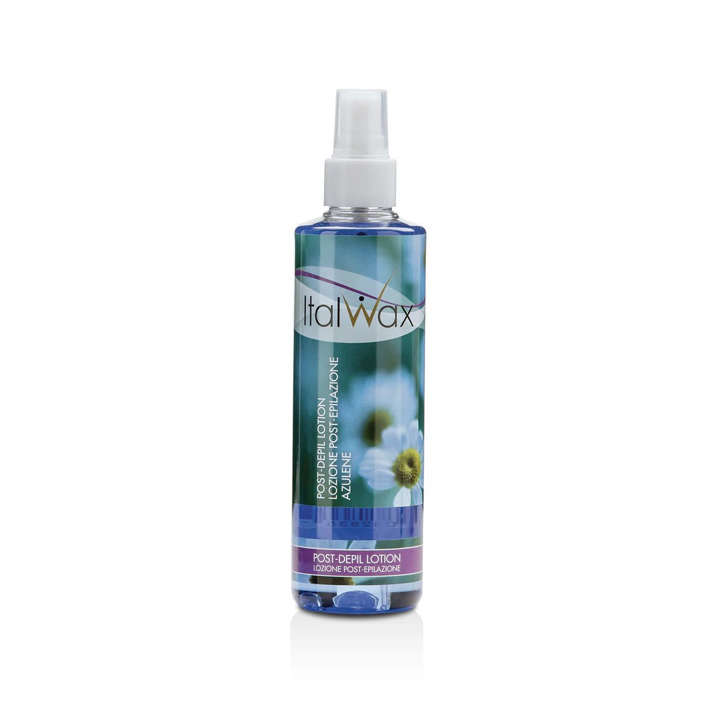 תחליב אזולן לאחר שעווה להסרת שאריות 250 מ״ל של ItalWax – אריזת המוצר