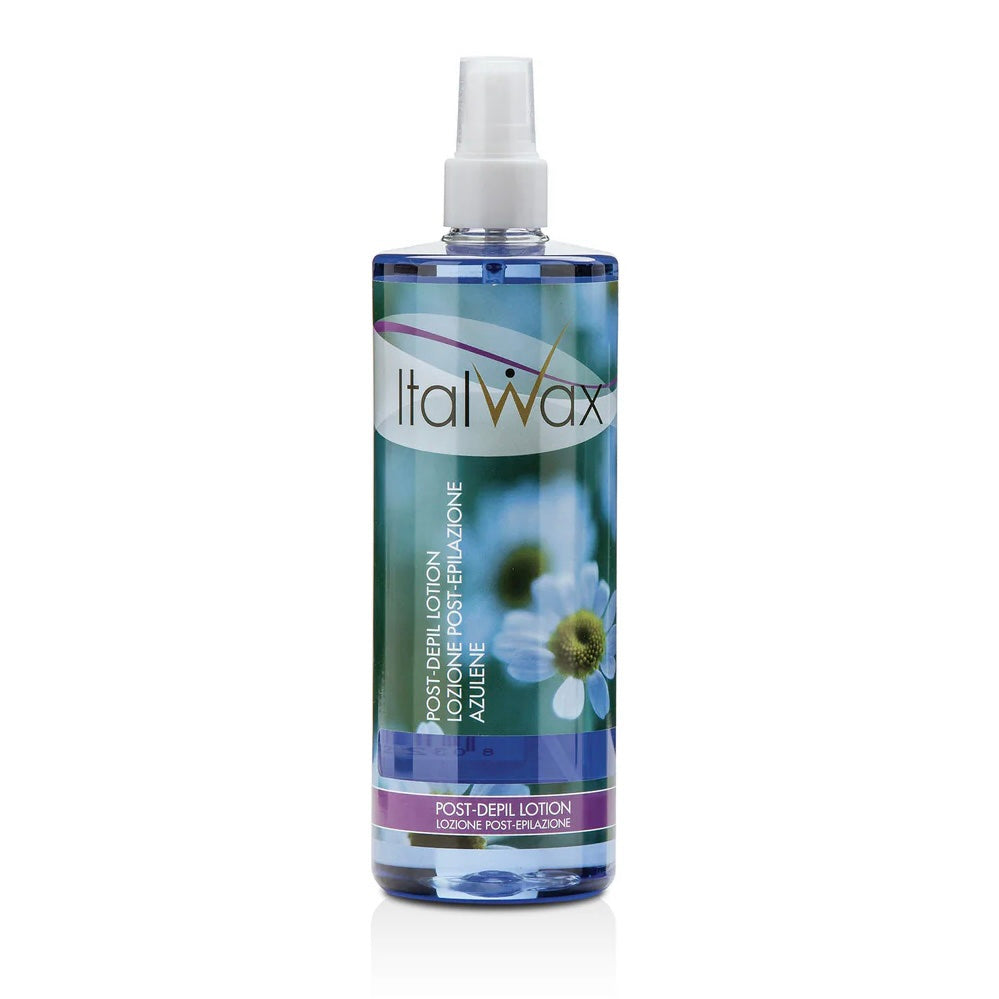 תחליב אזולן לאחר שעווה להסרת שאריות 500 מ״ל של ItalWax – אריזת המוצר