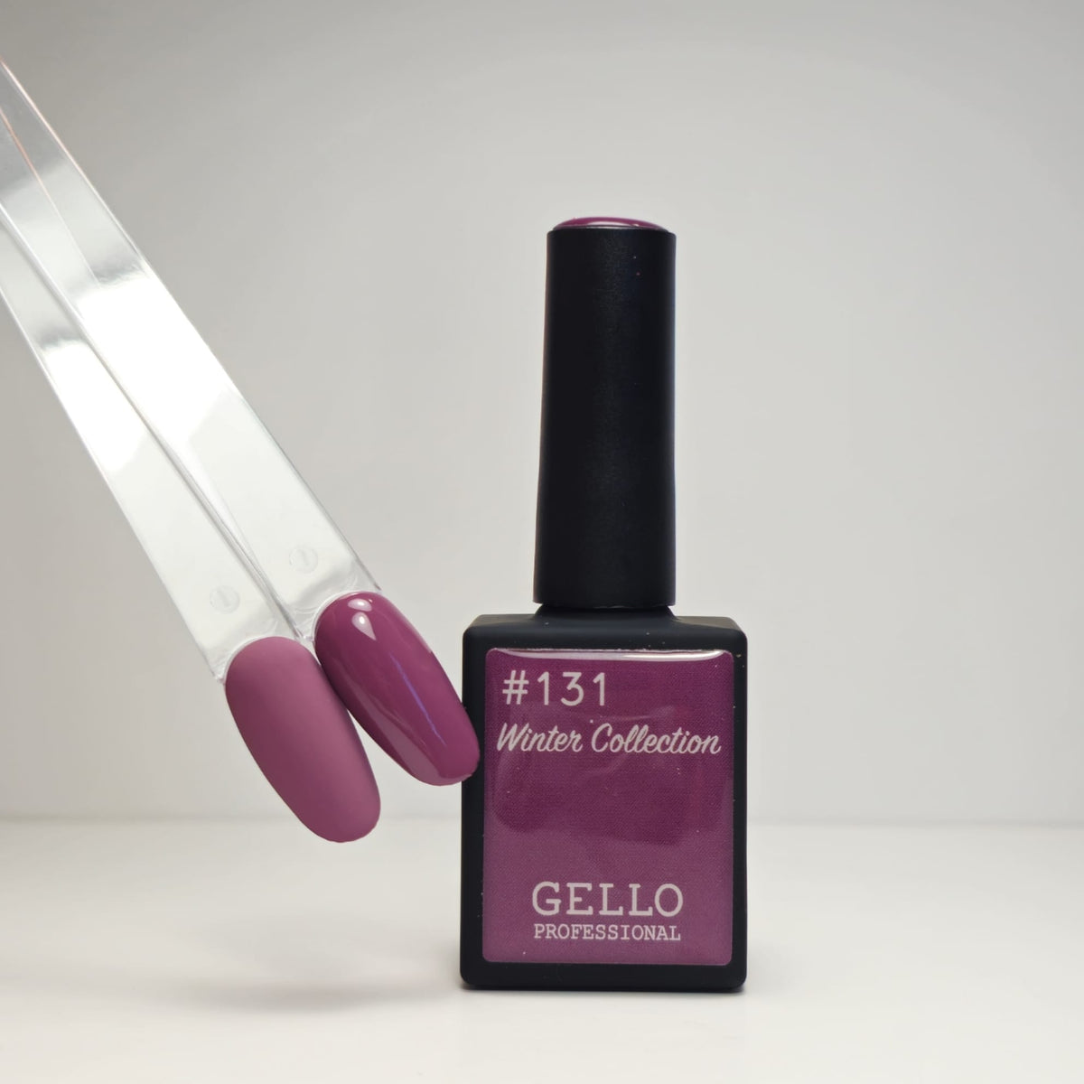 לק ג'ל ג'לו ורוד סגלגל מעושן GELLO 131